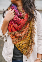 Load image into Gallery viewer, Advent Fringe Shawl