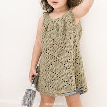 Load image into Gallery viewer, Summer Diamonds Toddler Dress
