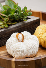 Load image into Gallery viewer, Tunisian Ribbed Pumpkin